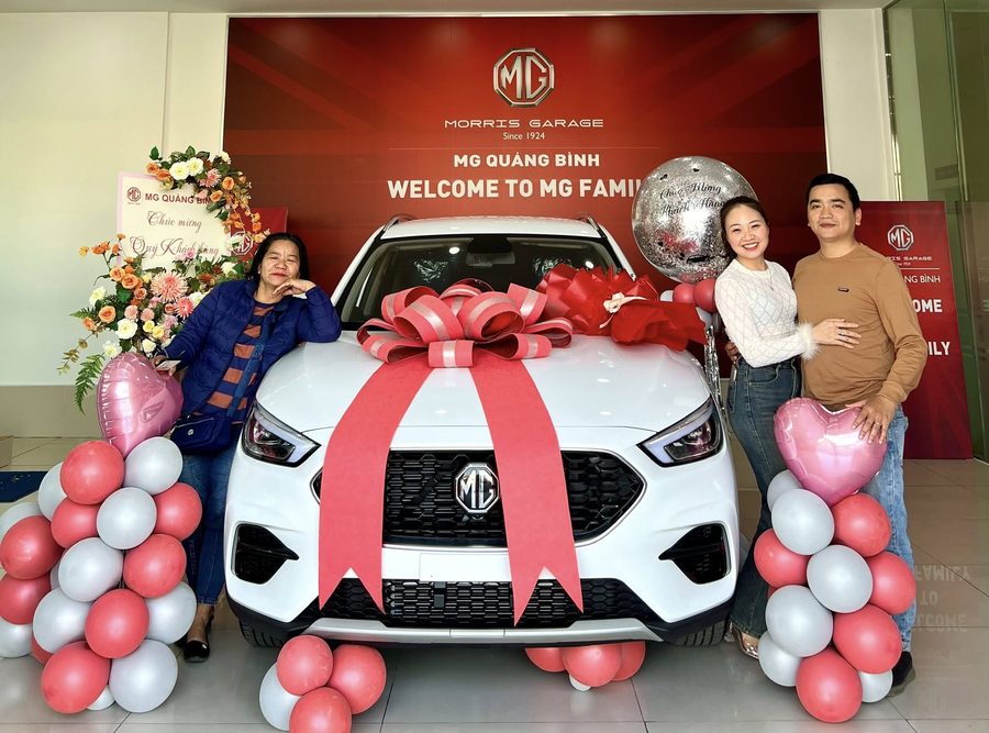 Nhận xe MG mới tại MG Quảng Bình